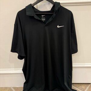 Nike Tour Golf Polo Black XXL